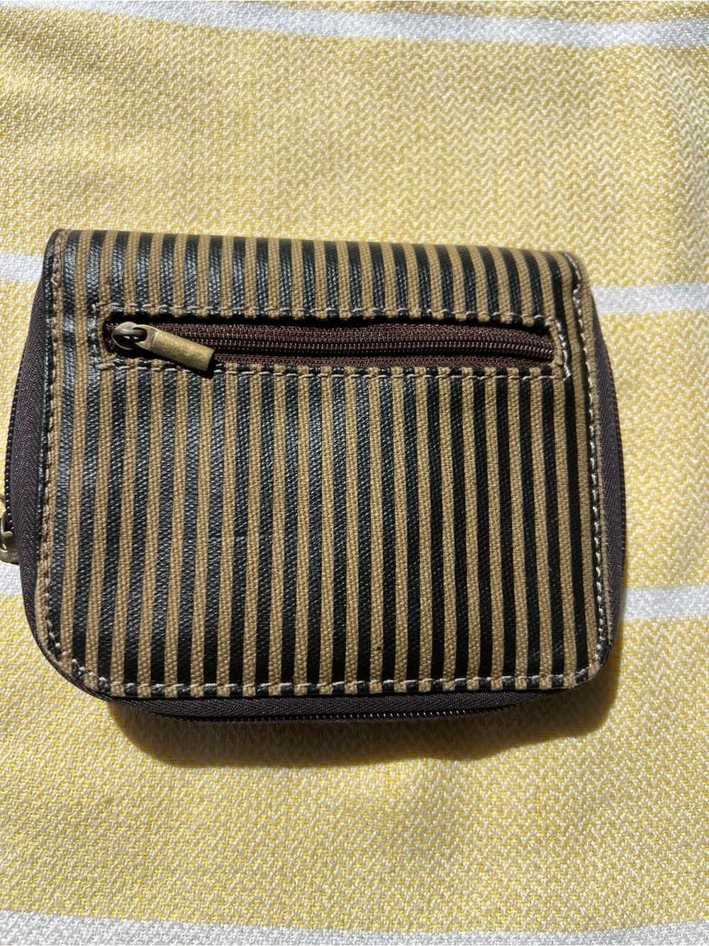 Chala Zip-Around Wallet with Playful Puppy Appliqué